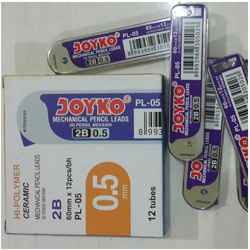 

JOYKO - Isi Pensil Mekanil 2B 0.5mm ( Refill )