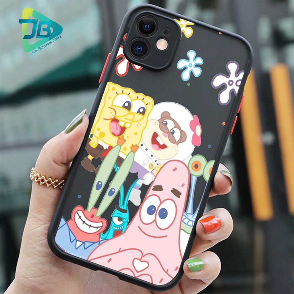 SOFTCASE DOVE SPONGEBOB OPPO VIVO SAMSUNG XIAOMI REALME IPHONE ALL TYPE JB5004