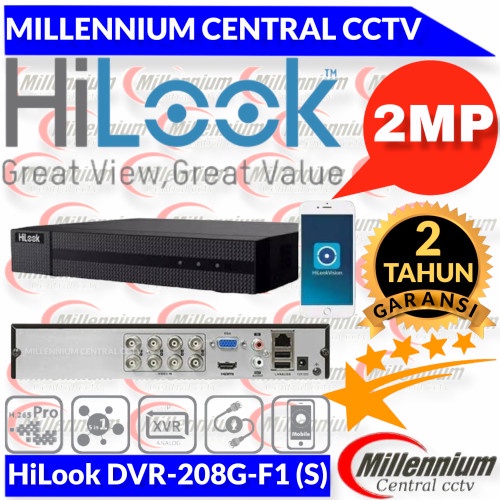 Dvr 8 channel HiLook - Dvr Oem By Hikvision