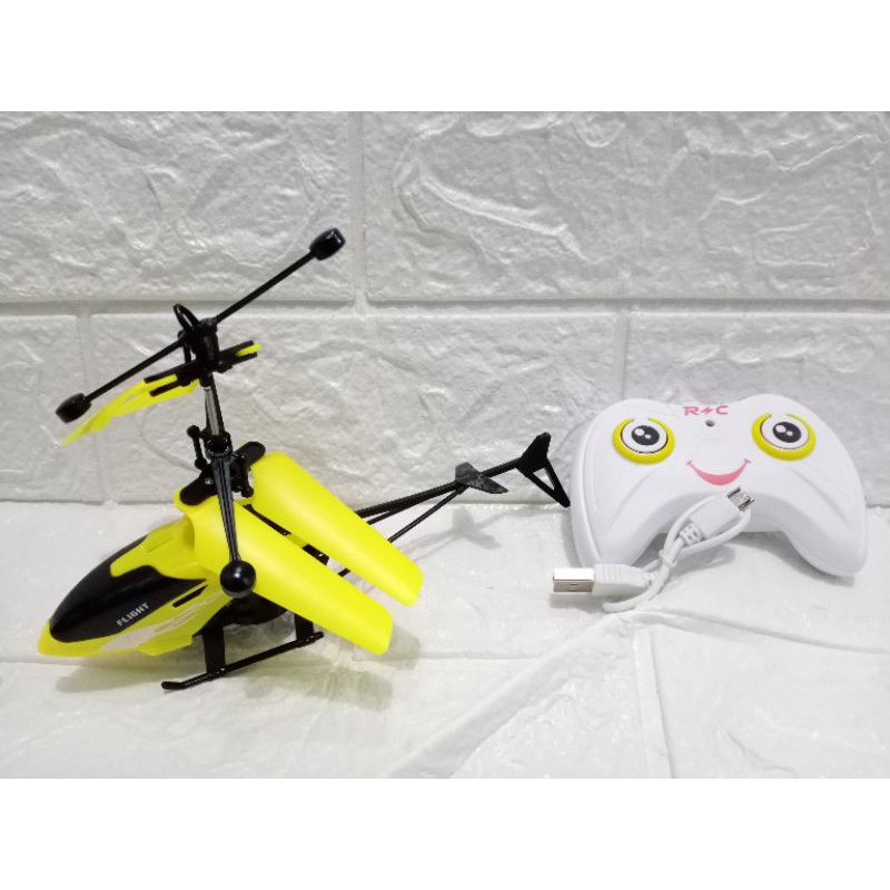 MAINAN HELIKOPTER TERBANG SENSOR TANGAN  CONTROLLED FLYING