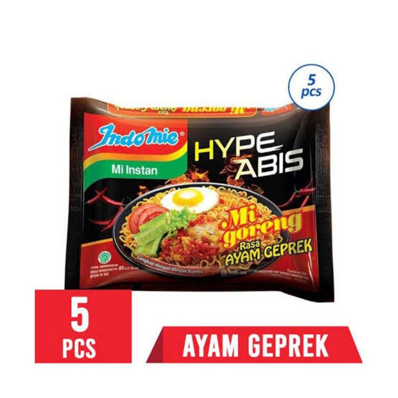 

indomie goreng ayam geprek hype abis isi 5