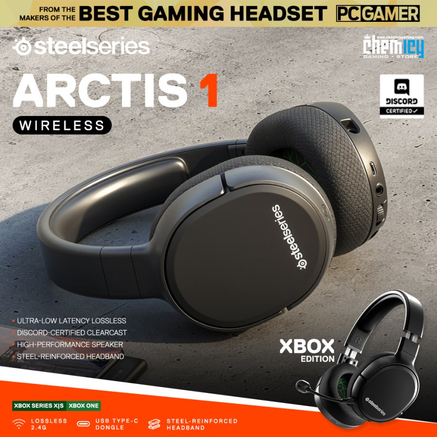 Steelseries Arctis 1 Wireless Xbox Edition Gaming Headset