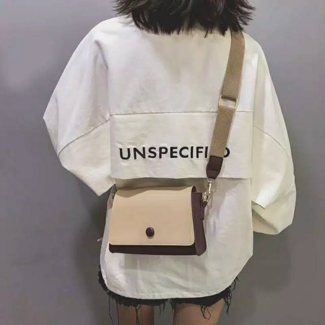 Yunita Tas Selempang Sling Bag Cetet Combinasi Colour