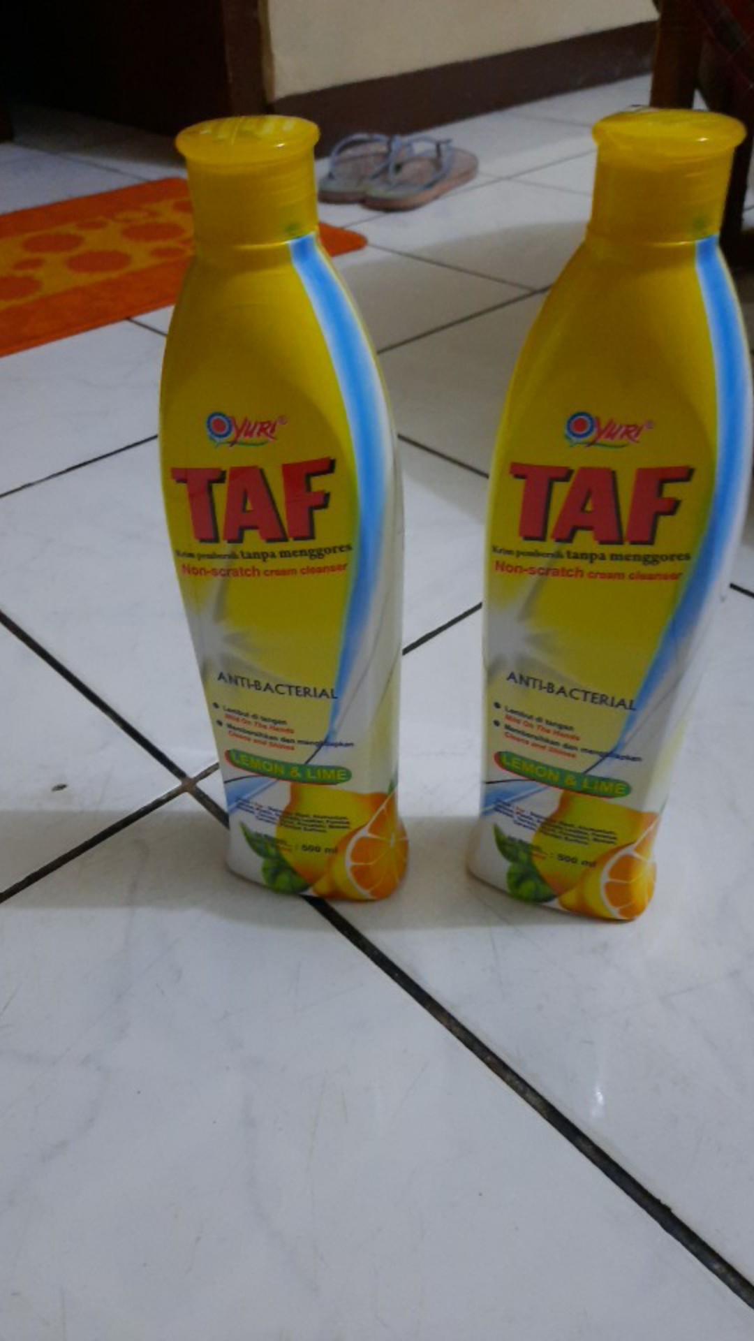 Yuri Taf Antibacterial 500 Ml Lemon & Lime