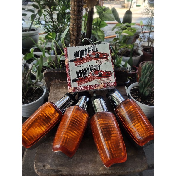 lampu reteng reting riting sein set tiger lama tilam tiger lawas megapro gl cb chrome original copot