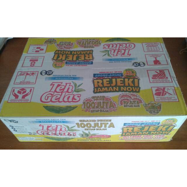 

Teh Gelas / Karton (Isi 24 Cup) - Minuman Ringan - Minuman kemasan