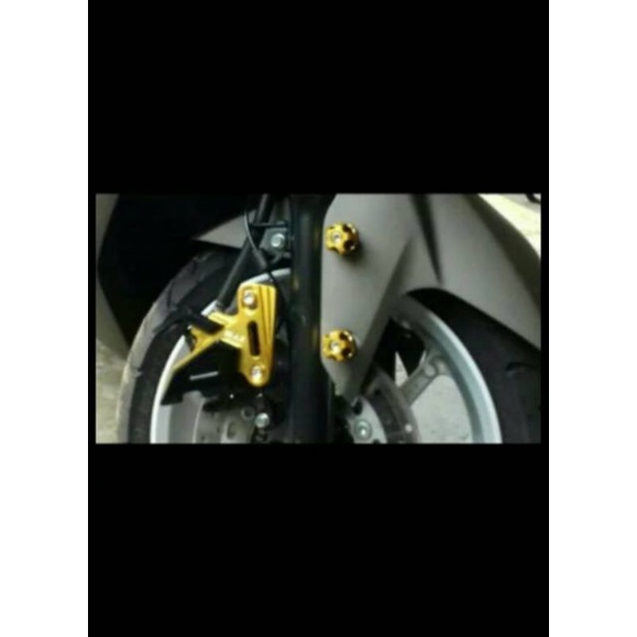 Jalu Spakbor Jalu Body Jalu Knalpot Universal Nmax,Pcx,Aerox,Ninja,Vixion,Cbr,R15 universal ukuran baut drat 10