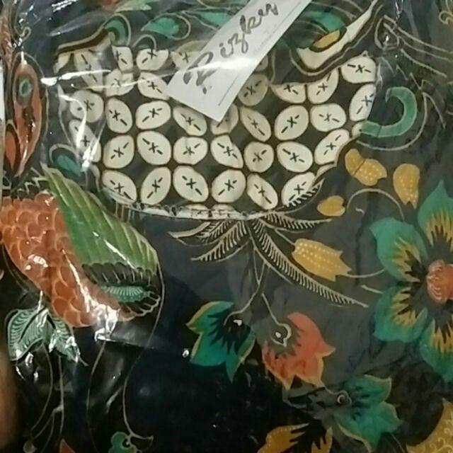 Cod Tunik Dress Batik/top Motif Tenun/atasan Etnik Katun Strech Ory Merk Rizky Size S M L Xl