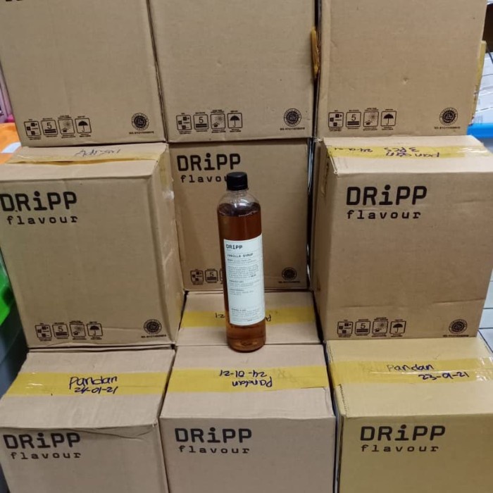 

DRiPP Vanilla Syrup Sirup Dripp Flavour Ori