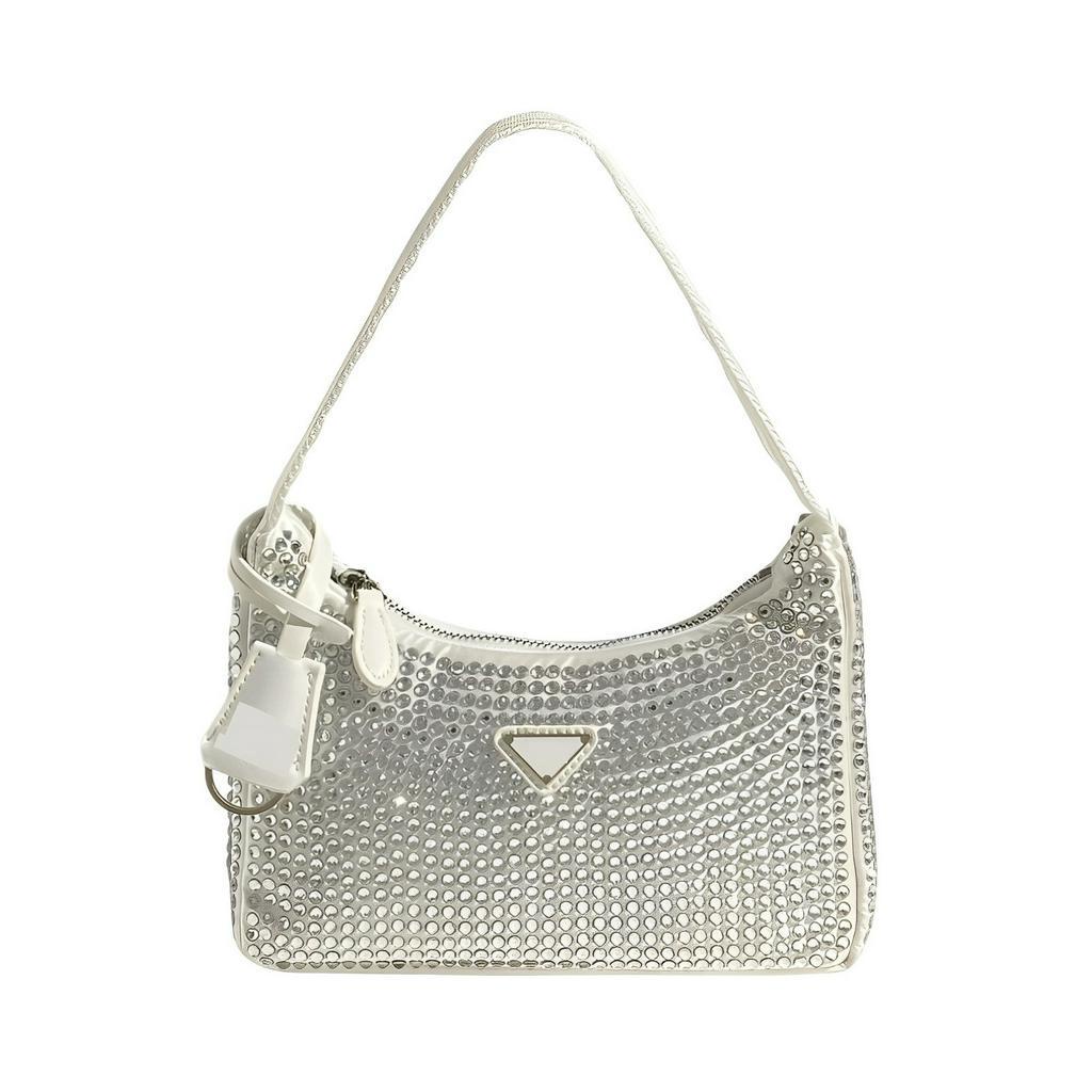 Shoulder bag Wanita Handbag Jinjing Terbaru Hp Kulit Polos Aesthetic Resleting Makeup Kondangan Wanita Bahu 215