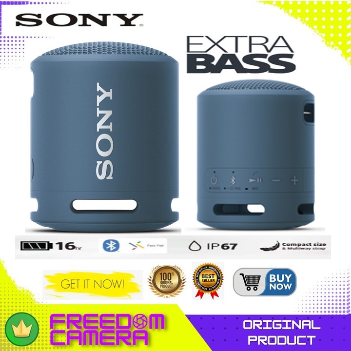 Sony SRS-XB13 Wireless Speaker Blue