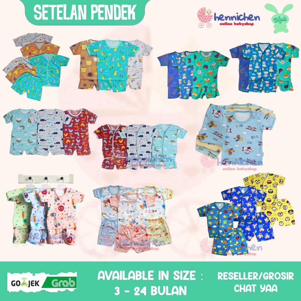 PROMO 7.7 ARUCHI BABY setelan piyama ANAK