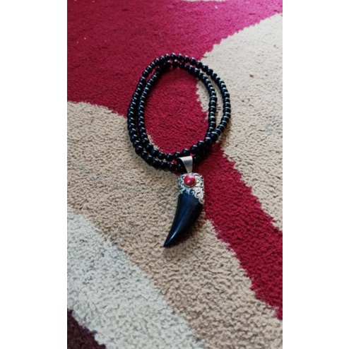 KALUNG TASBIH AKAR BAHAR HITAM/KALUNG PRIA WANITA, KALUNG KESEHATAN.