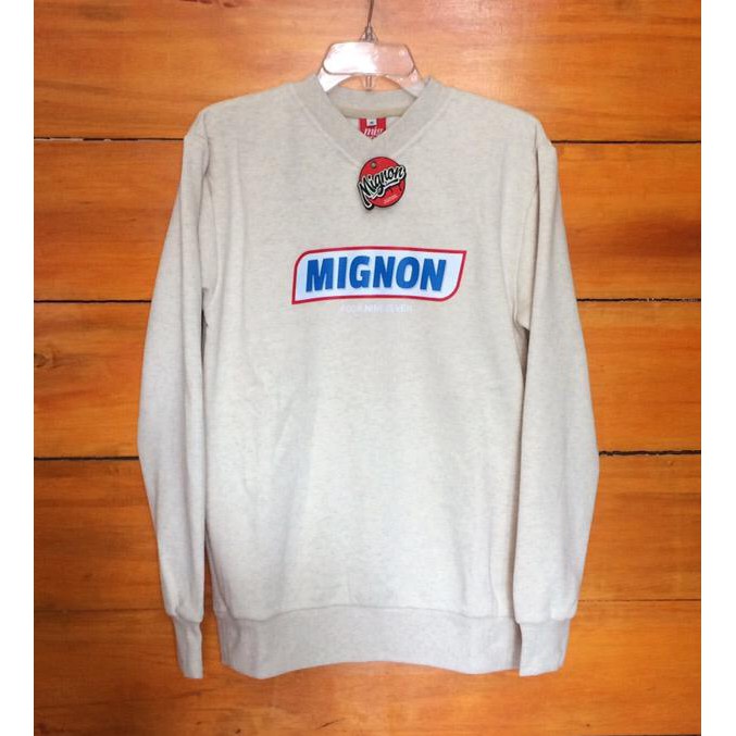 KAOS TANGAN PANJANG CREWNECK MIGNON497