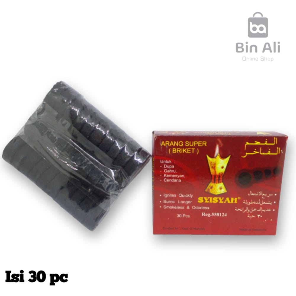ARANG SUPER BRIKET (ISI 30 PC)