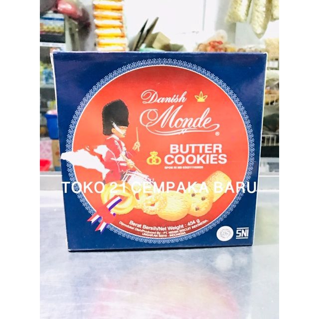 

Monde Butter Cookies Kaleng 454 gram | Biskuit Monde Kaleng Murah 454g