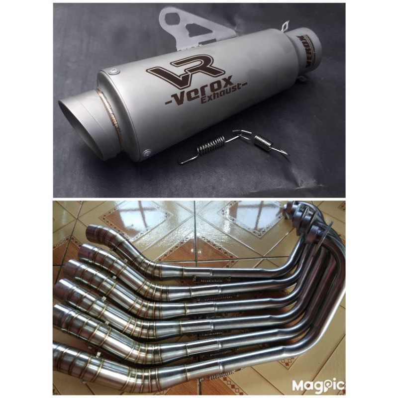 Original Verox Vr9pro knalpot For Sonic Cbr 150 r vixion fu tiger R15 v2 v3 not PROLINER WRX BEST3