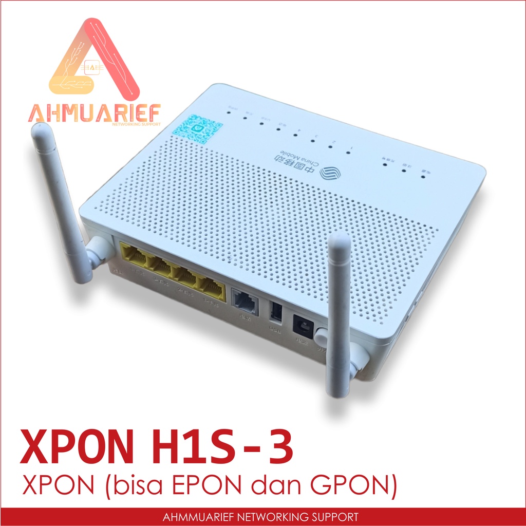 ONU ONT XPON H1S-3 WIRELESS ACCESS POINT BISA EPON ATAU GPON BUKAN ZTE F460 F609 HUAWEI HG8245H HG8245H5