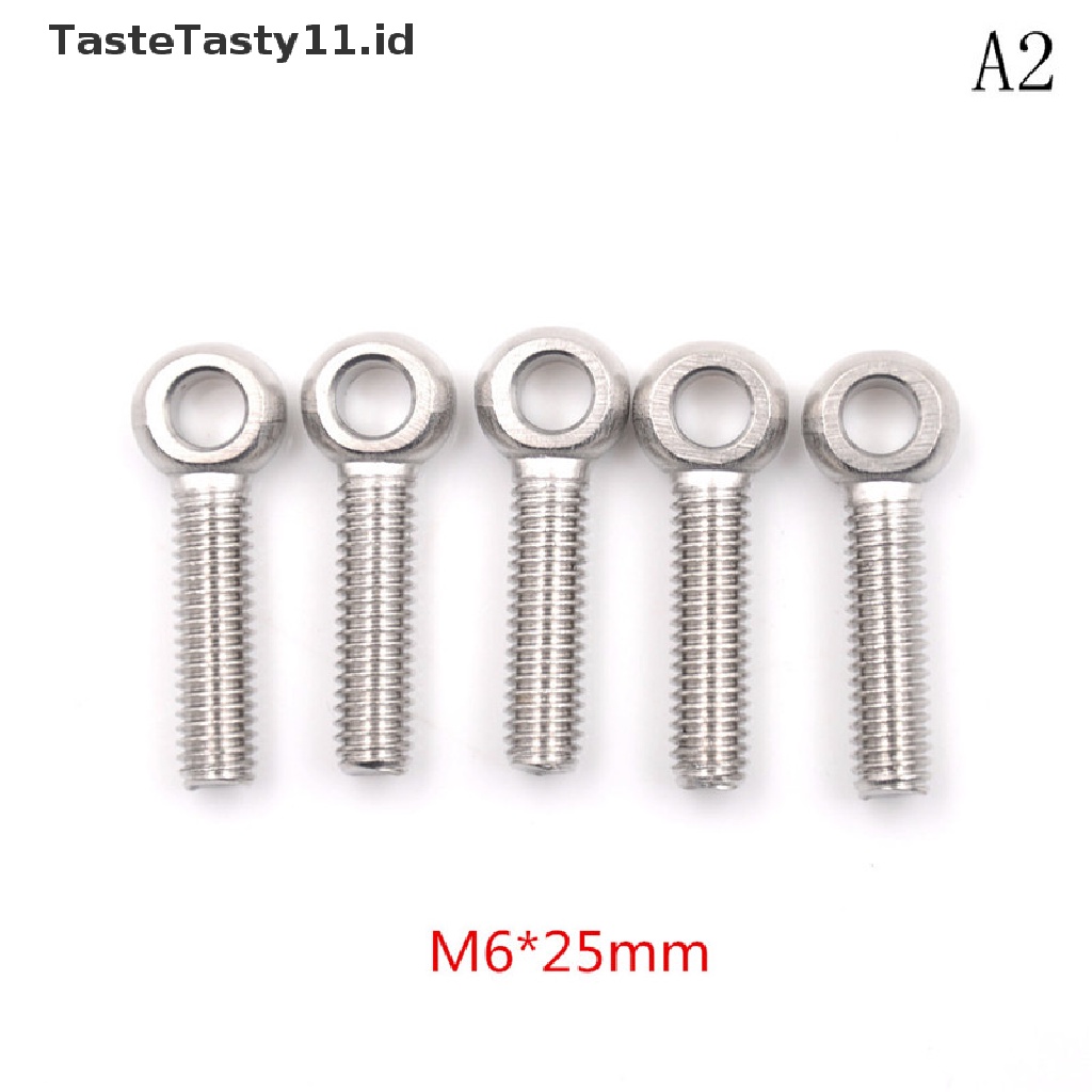 5 Pcs Baut M5 M6 M8 M10 M12 Bahan Stainless Steel