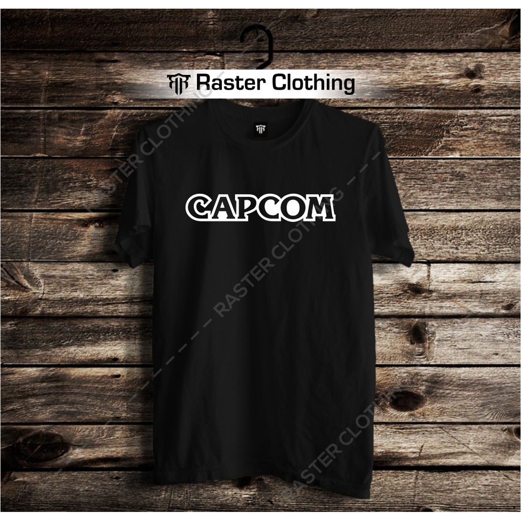 Kaos T-Shirt Game Maker Gaming Capcom