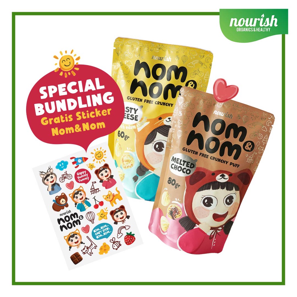 PAKET BUNDLING Nom Nom isi 2 varian