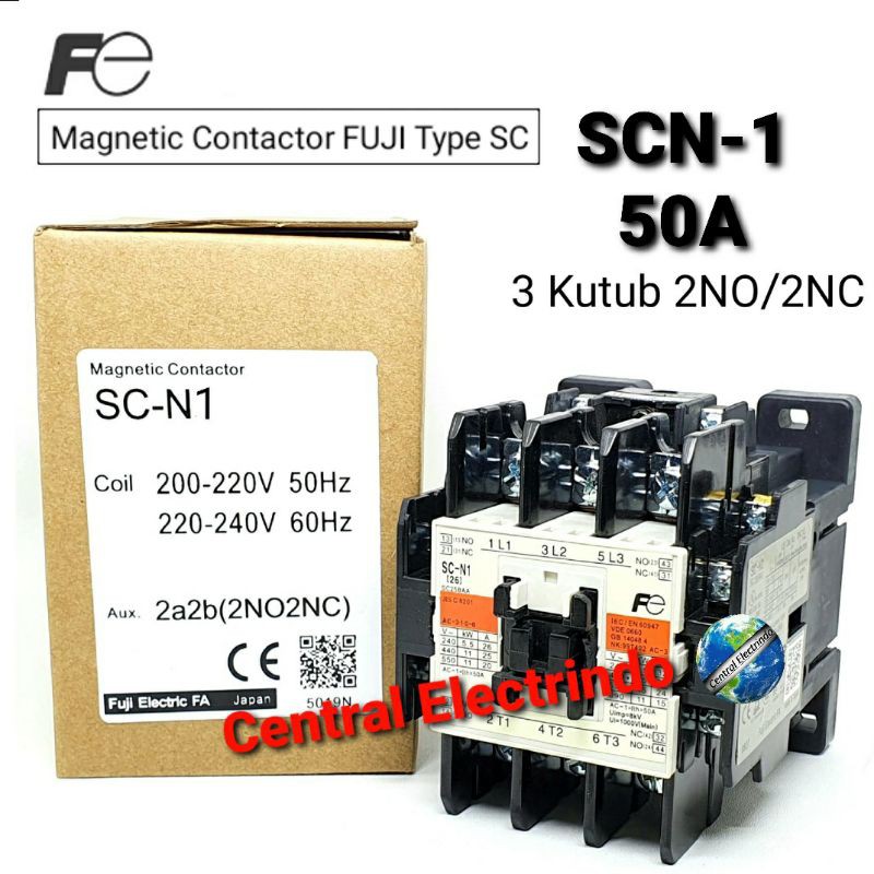 Magnetic Contactor SC-N1 AC 220V.