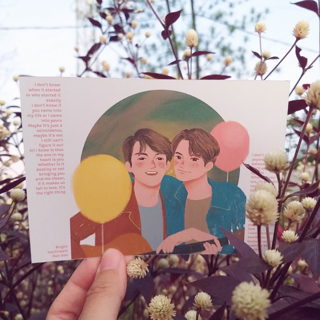 2Gether The Series / Brightwin Unofficial / Fanart Post Card