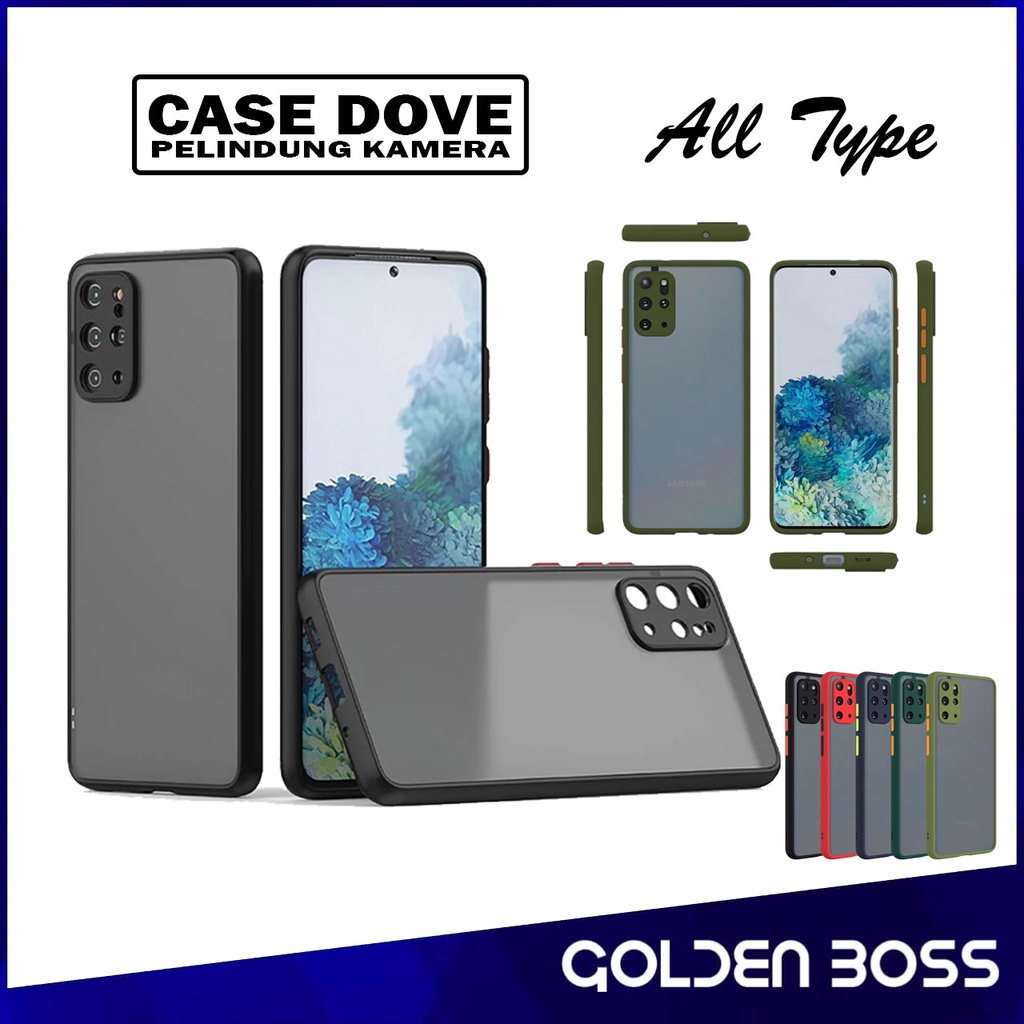 Samsung J4+ Note 9 A20 A30 A7 2018 My Choise Pelindung Kamera Case Dove Bumper Aero