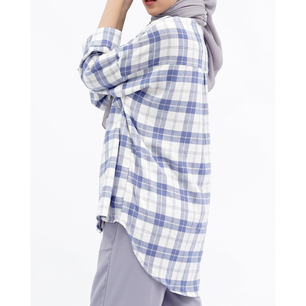 KEMEJA FLANEL BOYFRIEND KOREA MOON PREMIUM SHIRT BTS B342 CO