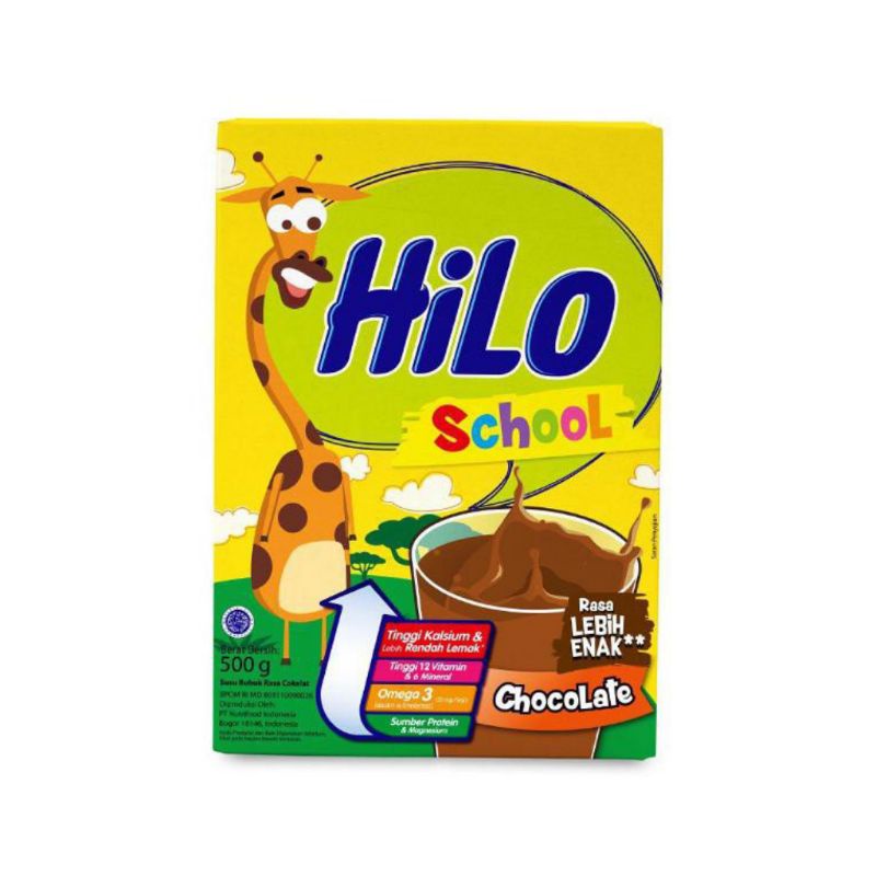HILO SCHOOL COKLAT 500 G SUSU PERTUMBUHAN ANAK