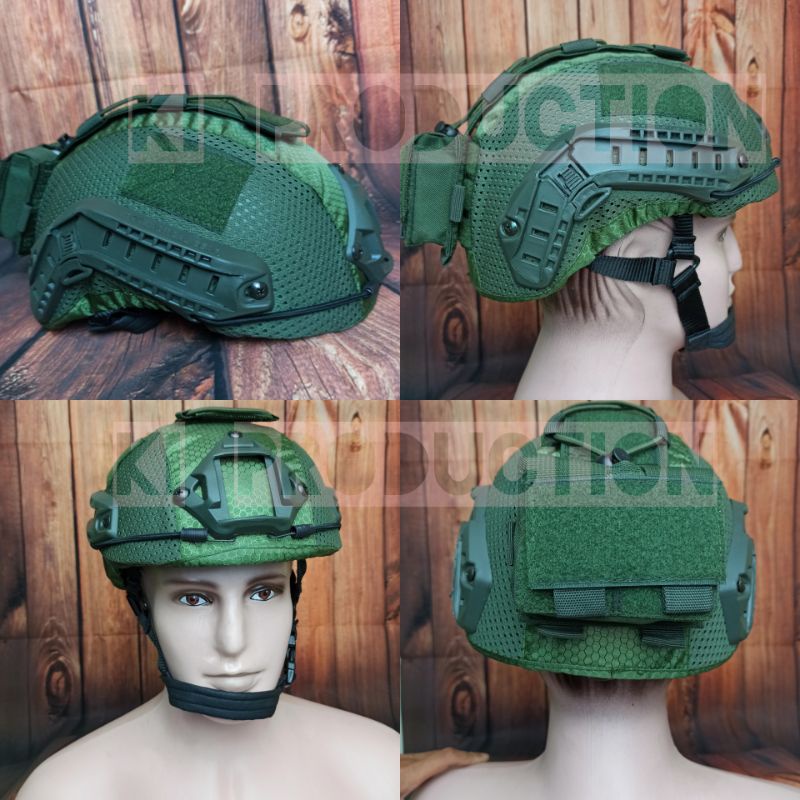 Helm tactical mich cover &amp; batery helm tactical helm tactical cover helm densus helm TNI helm polisi helm tactical helm tactical cover single mess