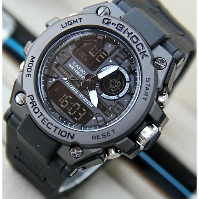 FREE BOX & BATERAI JAM TANGAN PRIA GSHOCK GST-8600 CASIO G SHOCK GST86 Termurah