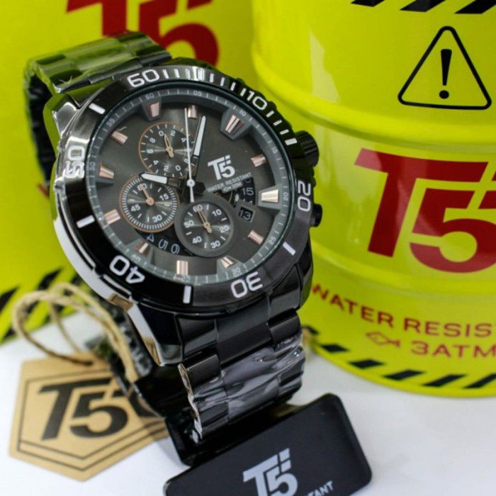 Jam Tangan Pria T5 H3805 T5 H 3805 original bergaransi free tin box