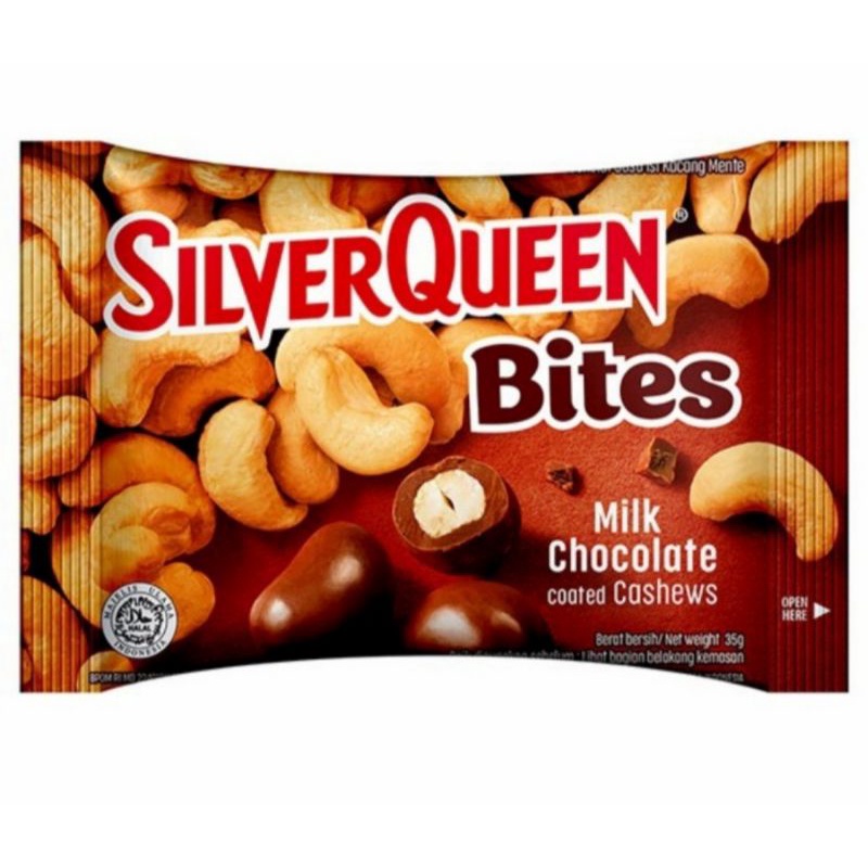 

Silverqueen Bites Cashew 35gr