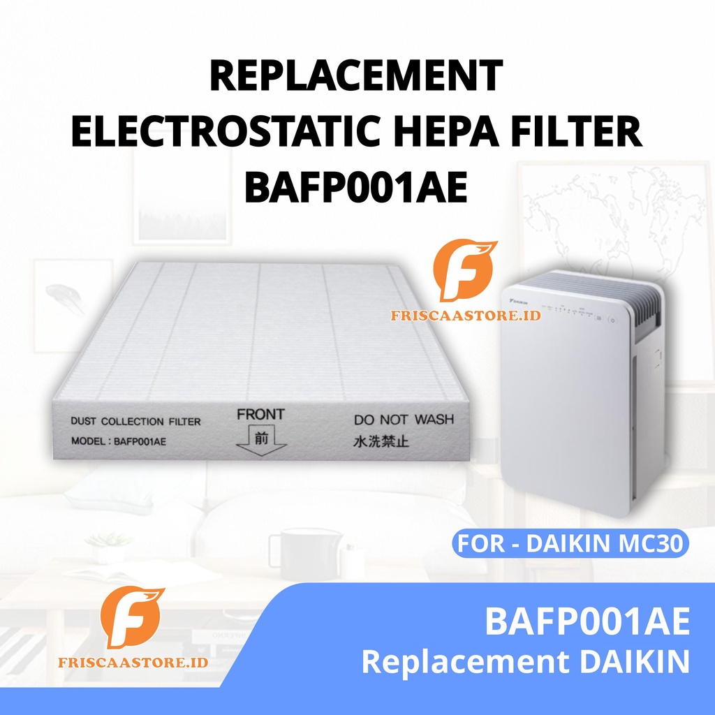 NAUTIC - DAIKIN MC-30 Dust Collection Filter / Hepa Filter DAIKIN MC30 MC30VVM MC30UVM