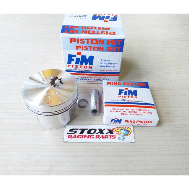 PISTON FIM 66 67 67.5 68 PEN 13 IZUMI MENTAH seher pin