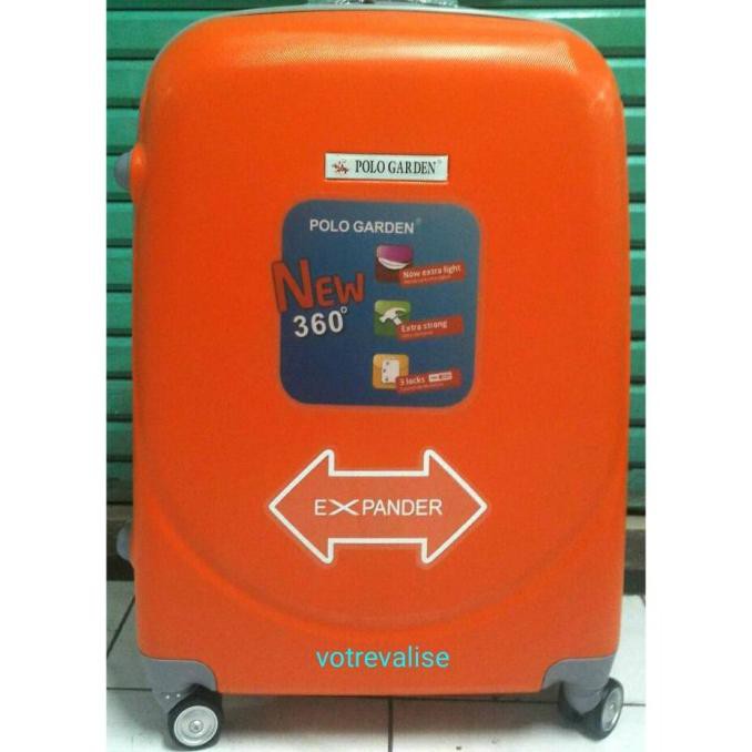 Koper fiber polos Polo Garden 24 inch oranye