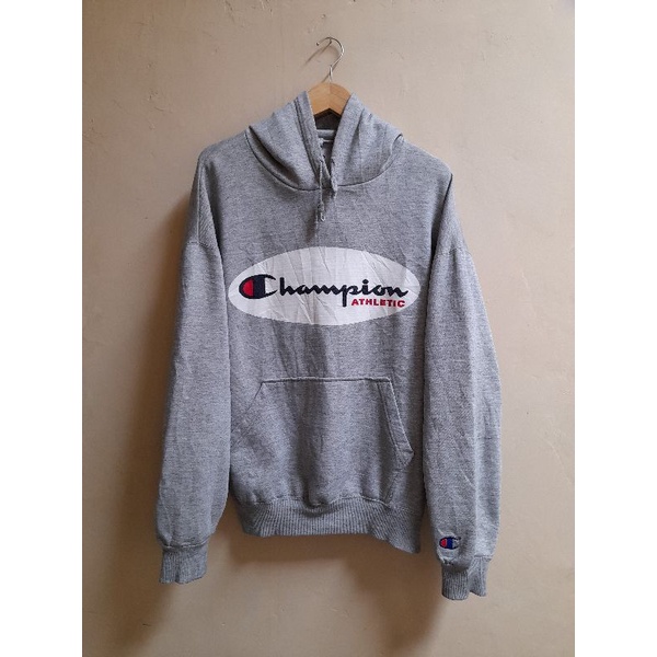HOODIE CHAMPION BIG LOGO SECOND ORI