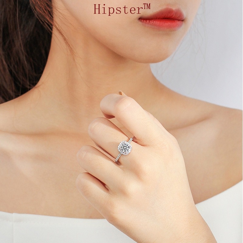 Hot Sale Fashion Elegant Graceful Diamond-Studded Adjustable Ring