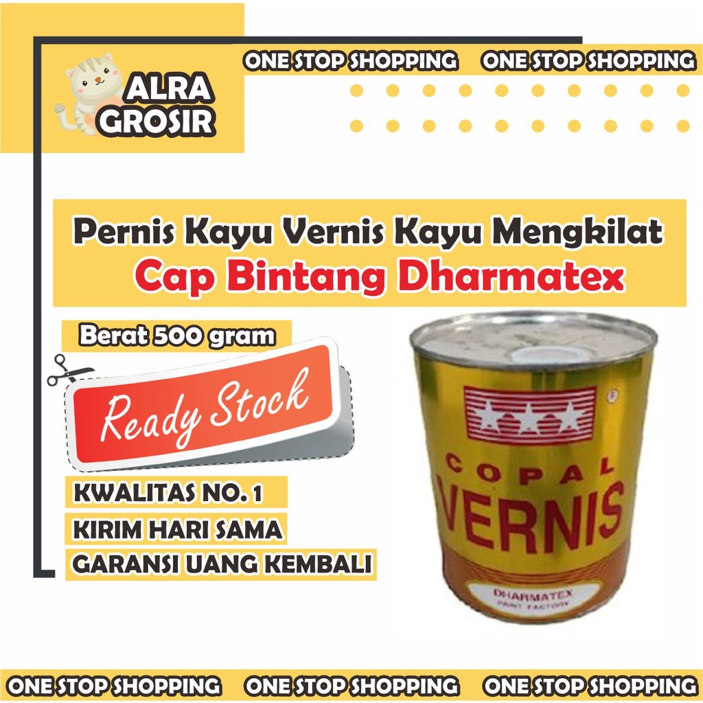 COPAL VERNIS KAYU DAN BESI CAP BINTANG PERNIS KILAP PENGKILAP PERNIS KAYU VERNIS KAYU MENGKILAT CAP