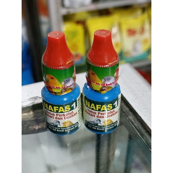NAFAS 1 Multivitamin Penggacor Untuk Semua Jenis Burung Berkicau