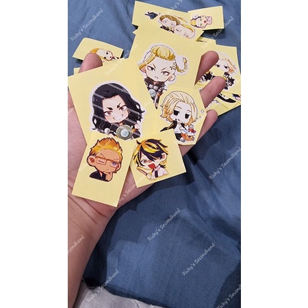 

30pcs stiker Waterproof Anti Air Tokyo Revengers RANDOM Manji Gang Toman Anime Stickers