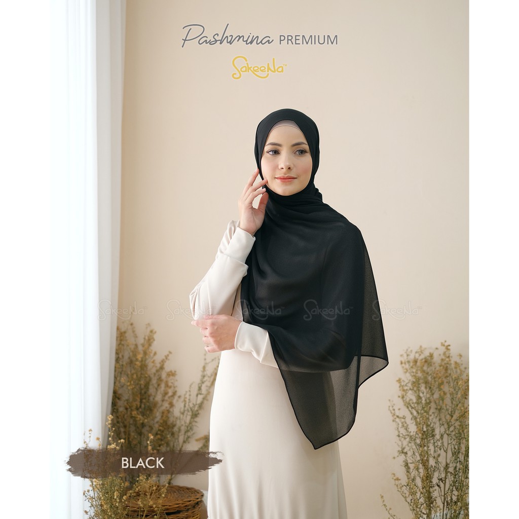 Pashmina Premium Original SakeeNa Ceruty Baby Doll-2