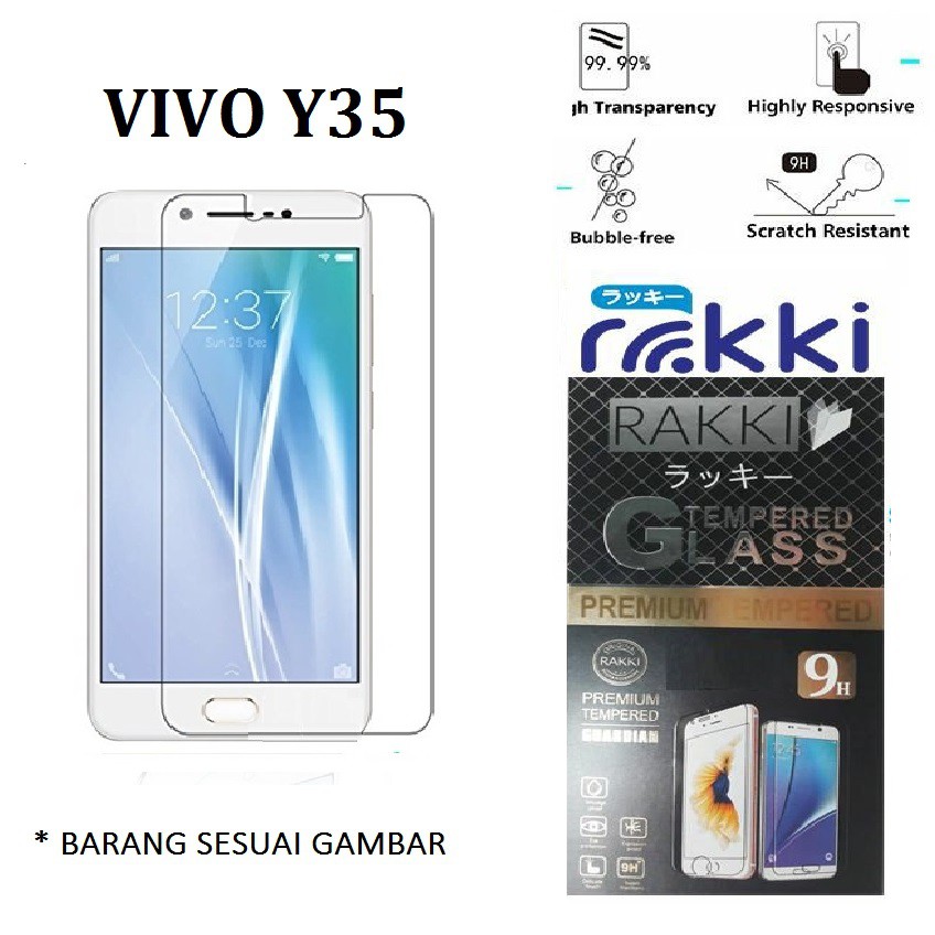 VIVO Y35 Rakki Premium quality tempered glass