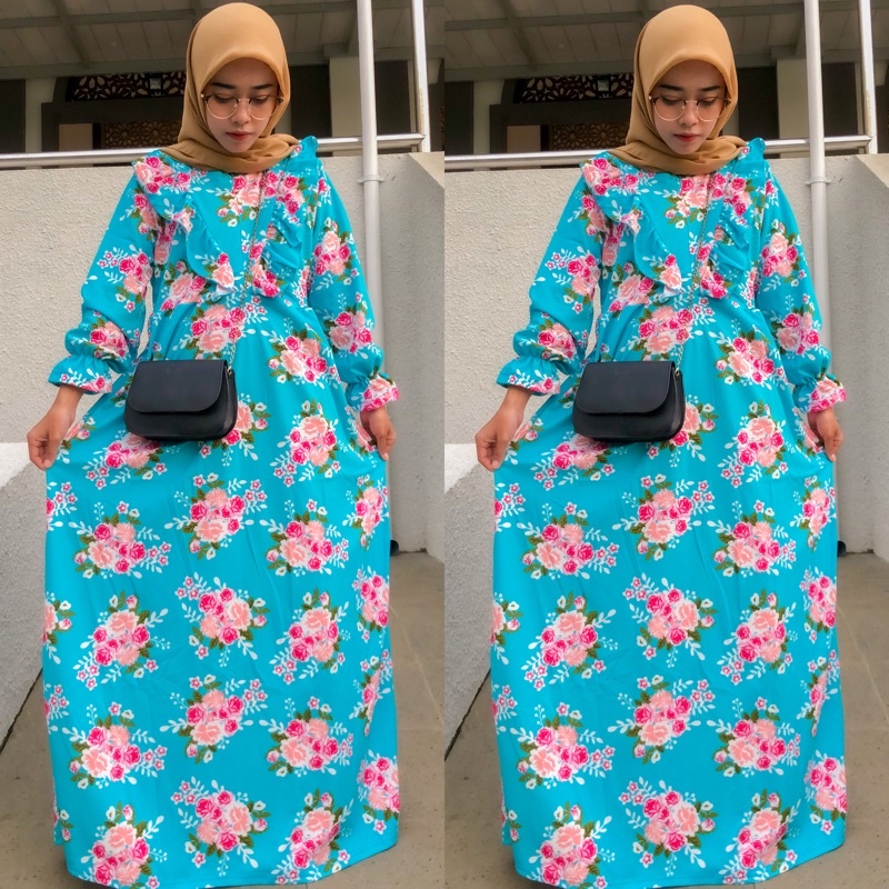 GAMIS BUNGA RUFLLE / GAMIS BUNGA VOXY / GAMIS VOXY PREMIUM / GAMIS REMAJA / GAMIS KOREAN STYLE / BUS