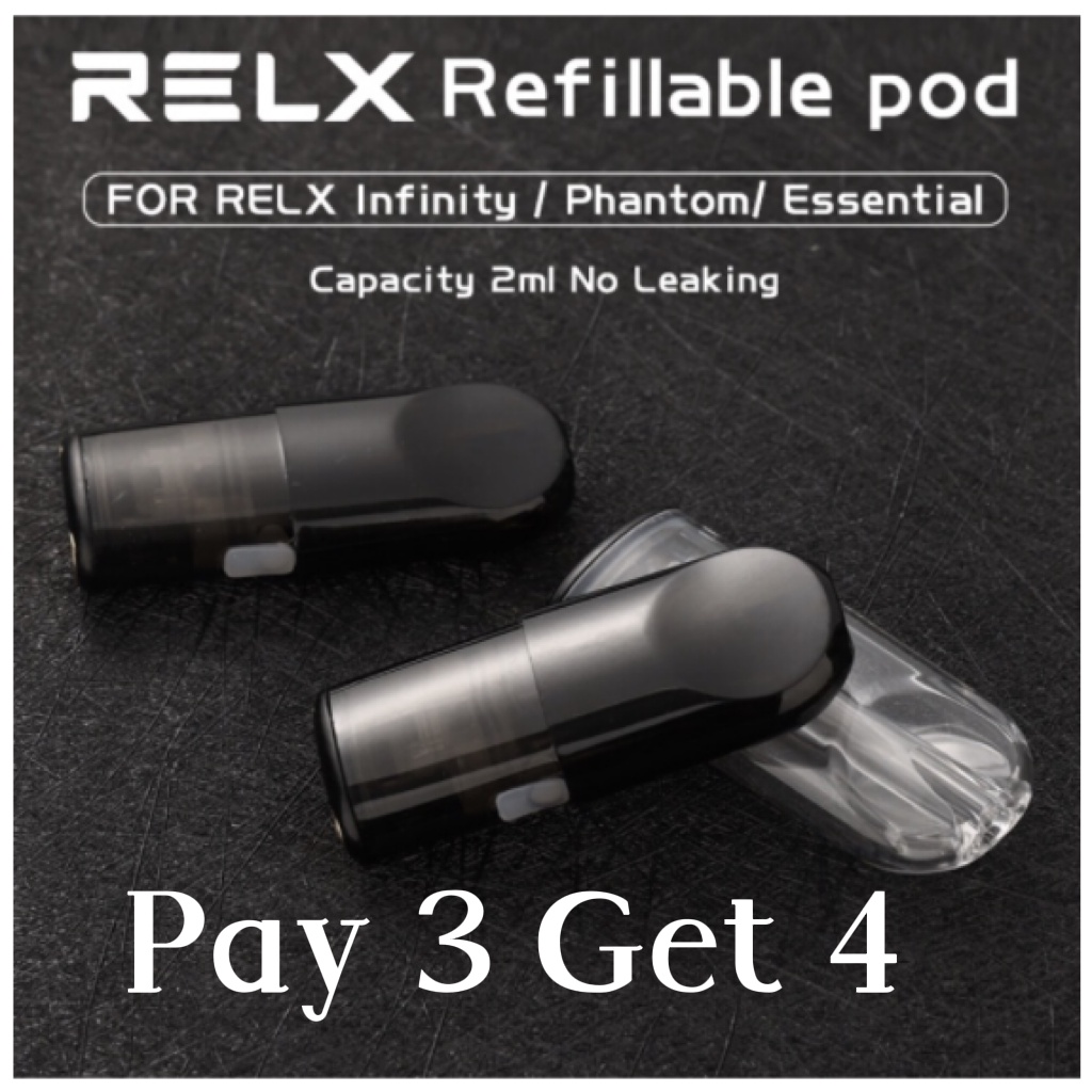 【Refill Pods 】The Empty Pod Compatible with  Infinity/Infinity PLUS Device Refillable Empty Cartridge