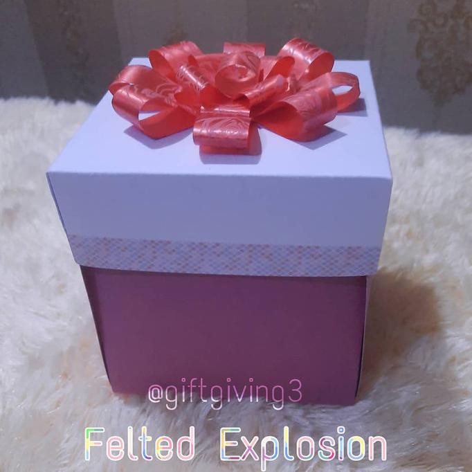 

Felted Explosion Gift Box Custom (Box Only) - Tanpa Felted Tokotaraka94