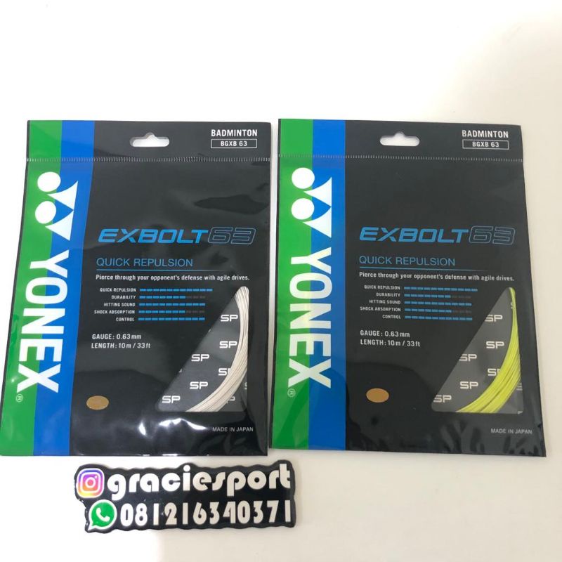 Senar Yonex Exbolt 63 original Yonex