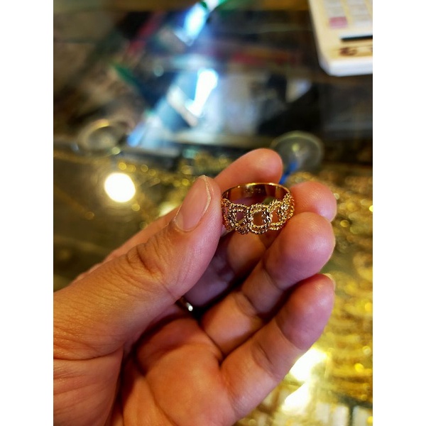 cincin emas asli kadar 375