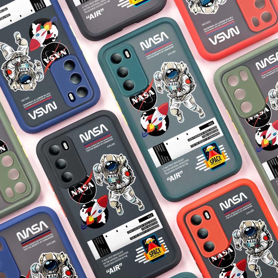 (TERBARU) Case Choice Motif NASA REALME 3 3 PRO 5 5i 7 8 8 PRO Soft Case Aero Bumper Kesing